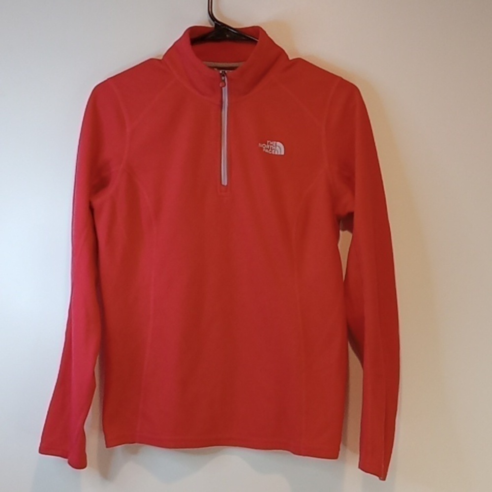 The North Face 1/4 Zip Sweater/Pullover Womens Sz Med Fleece Fall Perfect EUC!